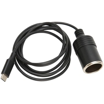 Pārveidotājs no USB C uz automašīnas cigarešu aizd