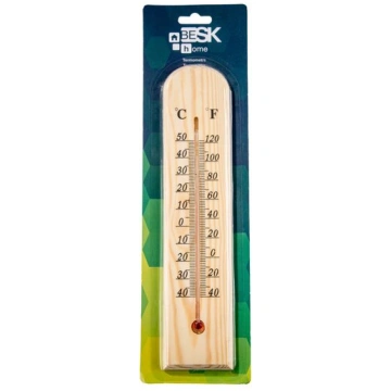 Besk Termometrs ara un iekstelpu koka 26cm