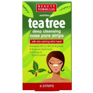 Sejas maska Beauty Formulas Tea Tree, 6 gab