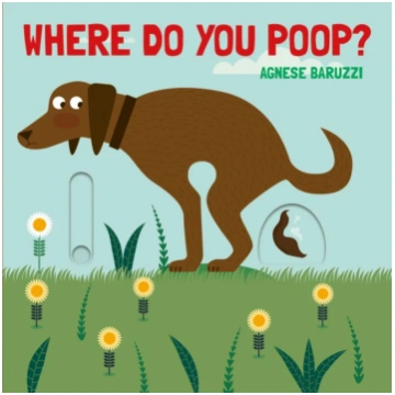 Where Do You Poop? A potty training board book Agn