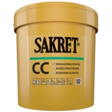 SAKRET CC Fasādes nobeiguma špaktele uz minerālas 