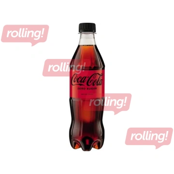 Gāzēts dzēriens Coca-Cola Zero, PET, 500ml (Taras 