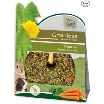 JR Farm graudu nesaturošs garšaugu ripiņš, burkānu