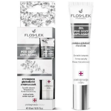Acu krēms no grumbām Floslek Anti Aging, 15 ml