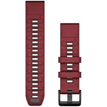 Siksniņa Garmin QuickFit 22mm Silikon Marsala/Grap