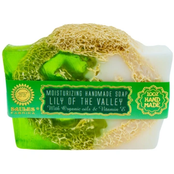 Glicerīna ziepes ar lufu 100g LILY OF THE VALLEY S