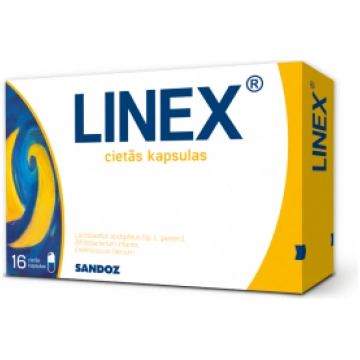 LINEX cietās kapsulas, N16