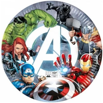 Avengers papīra škīvji (8 gabali)