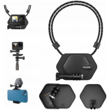 4in1 Set Neck Mount Magnet Quick Release for GoPro