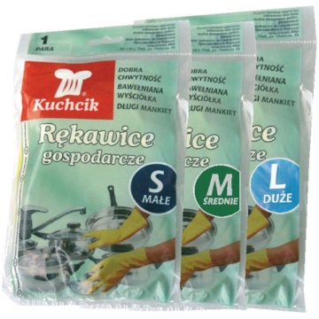 Gumijas cimdi KUCHCIK, M (8) (400-01319)