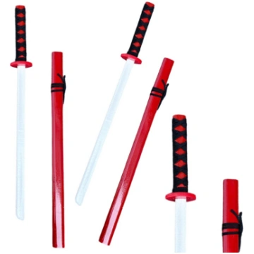 LeanToys Drewniana Katana Miecz Do Zabawy Treningu