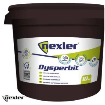 Nexler Dysperbit Ūdens bāzes bituma mastika, 5kg N