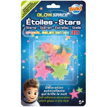 Zvaigznes spīdošas tumsā Buki France Glow Space, d