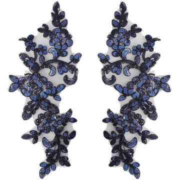 Harilla 1 pāris mežģīņu aplikācijas Lace Trim Flor