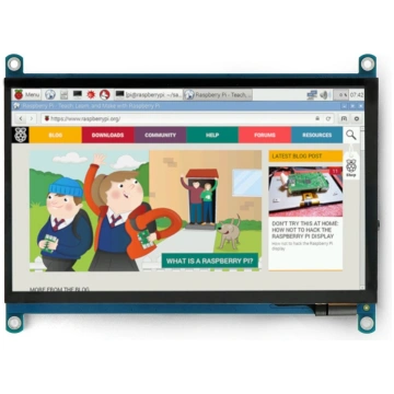Touch screen, capacitive QLED Quantum Dot 7"" 1024