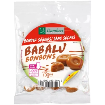 Saldkrējuma ledenes bez cukura Damhert, 75 g