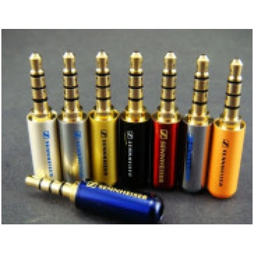 3.5 mm 4 kontaktu Male jack spraudnis, adapteris n