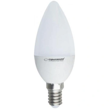 Esperanza ELL146 LED spuldze E14 C37 6W 3000K 580l