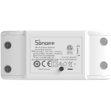 Sonoff BasicR4 1-Channel WiFi Smart Switch, 2400W