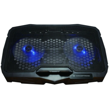 CONCEPTRONIC 2-Fan Cooling Pad (17.0")/ Ergonomisc