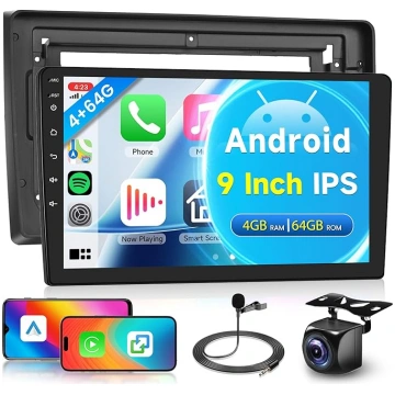 4G + 64G bezvadu Carplay Android auto radio priekš