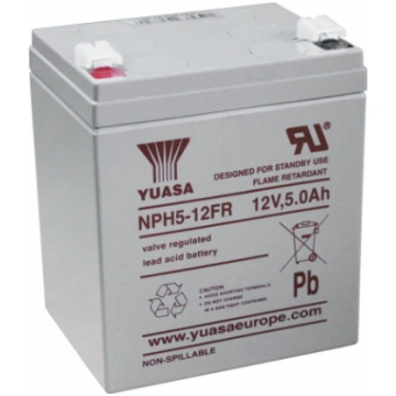 Akumulators YUASA NPH5-12FR, 12V 5Ah
