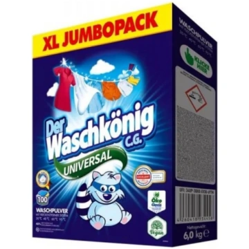 Veļas pulveris Waschkönig 6,0kg BOX