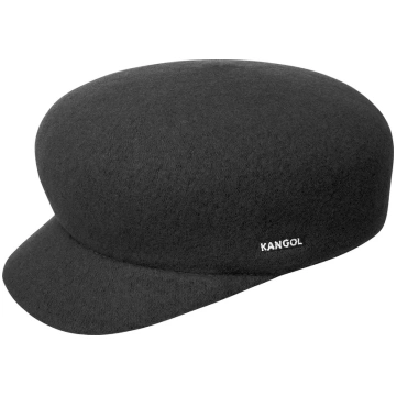 Beret melns Wool Adj Mau Black no Kangol