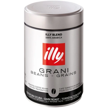 Kafijas pupiņas Illy Dark Roast, 0.25 kg