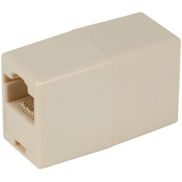 (37503.1) Savienotājs RJ45 RJ45 Cat5E balts neekra