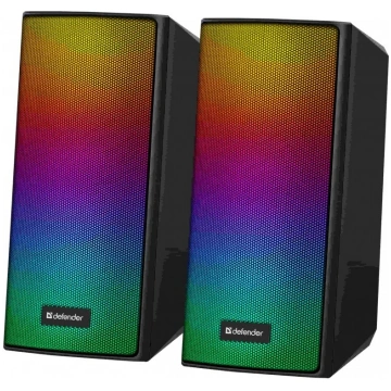 PC SPEAKERS SPITFIRE 2. 0 6W LED USB