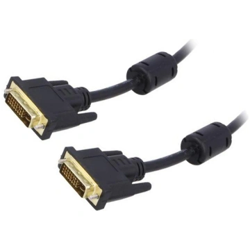 Akyga kabelis AK-AV-02 DVI ver. 24+5 pin 1,8 m mel