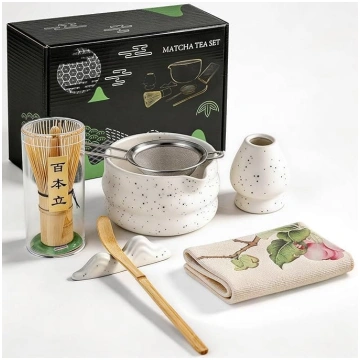 Matcha komplekts — 7 priekšmetu augstākās kvalitāt