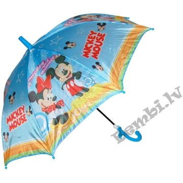 Bērnu Lietussargs ar svilpi Mickey Mouse