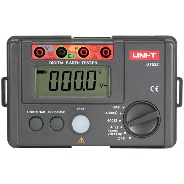 Zemējuma pretestības mērītājs, Uni-T UT522 MIE0261