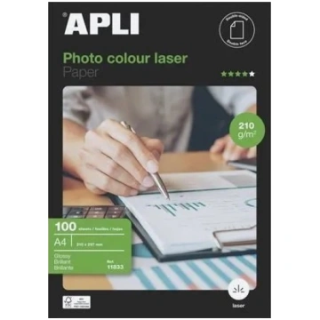 Foto papīrs Apli Color Laser, A4
