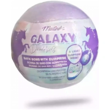 Galaxy Dreams Bath Bomb With Surprise Vannas bumbi