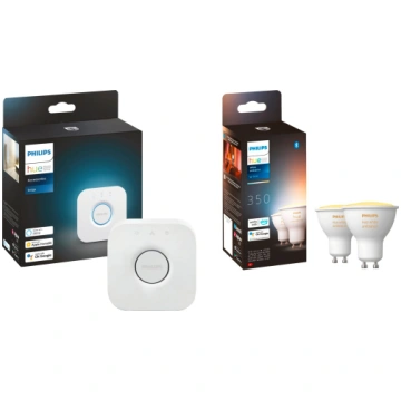 Philips HUE White Ambiance GU10 + Bridge, LED lamp