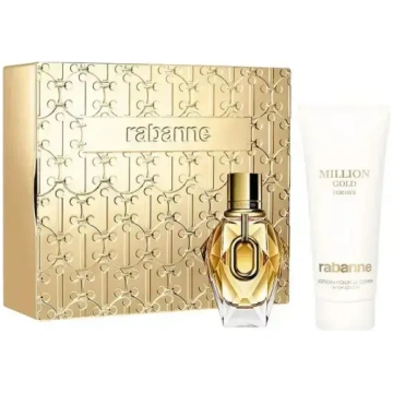Paco Rabanne komplekts: Million Gold, mitrinošs ķe