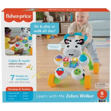 Learn with Me Zebra bērnu staigulis Fisher-Price D
