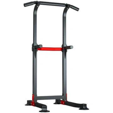 EASY BIG Power Tower Dip Station Pull Up Bar, daud