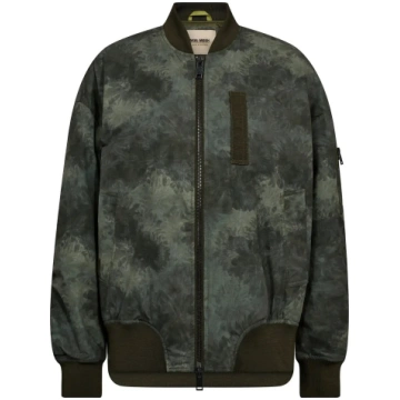 MOS MOSH - Mmruby Print Bomber Jacket - izmērs M