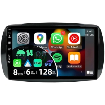 6G + 128G 8-core, Android 13 autoradio priekš Benz