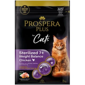 Barība kaķiem – Prospera Plus Sterilized 7+ Chicke