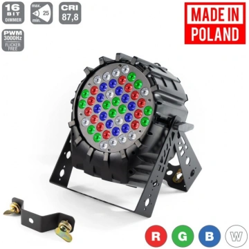 LED PAR 64 48x3W RGBW LED prožektors Flash Profess