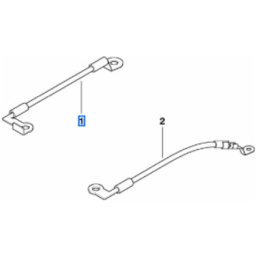 Masas vads BMW 3 E46 OE BMW 61126903957