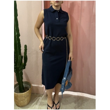 Vestito lungo Les Copains beach blu Lizzy Vintage