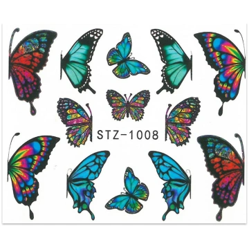 Ūdens uzlīmes manikīram STZ-1008 stickerstz1008