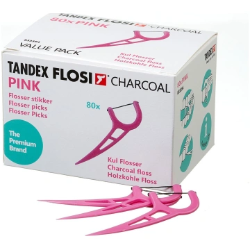 Tandex Floser z nitką węglową Pink ( 80 ) | 570345