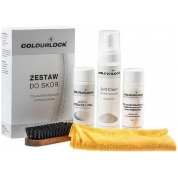 Colourlock Zestaw do czyszczenia skory Soft z mlec